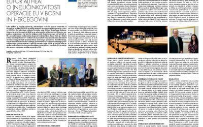 Article on the effectiveness of the operation Althea in Bosnia and Herzegovina