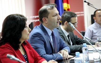Slovenia’s support discussed with Minister of Interior of the Republic of Macedonia Spasovski