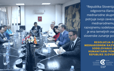 New strategic focus of Slovenia’s development assistance