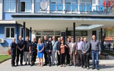 Field analysis on data exchange among organizational unites of the police in Serbia successfully concluded