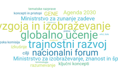 Nacionalni forum o globalnem učenju ter vzgoji in izobraževanju za trajnostni razvoj