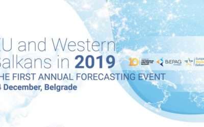 First annual forecasting event “EU and Western Balkans in 2019”