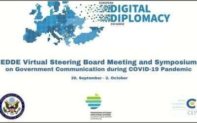 ANNOUNCEMENT: European Digital Diplomacy Exchange Steering Board and Symposium on Government Communication during COVID-19 Pandemic