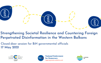 First online closed-door session for BiH governmental officials successfully concludes