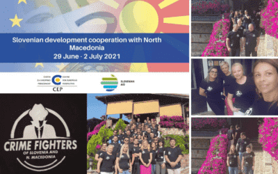 With financial investigations and Slovenian development aid, resolutely over crime in North Macedonia