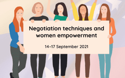 Negotiation techniques and women empowerment – online workshops