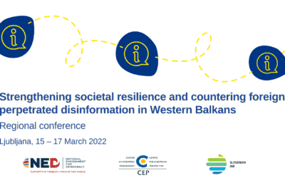 Third capacity-building training on countering disinformation in Ljubljana