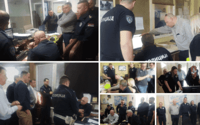 Field visit to Serbia confirms progress in strengthening capacities for management of patrols