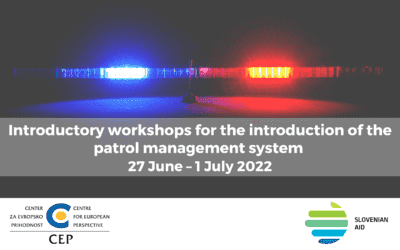 Serbian police are expanding the system of more efficient patrol management with Slovenian development assistance
