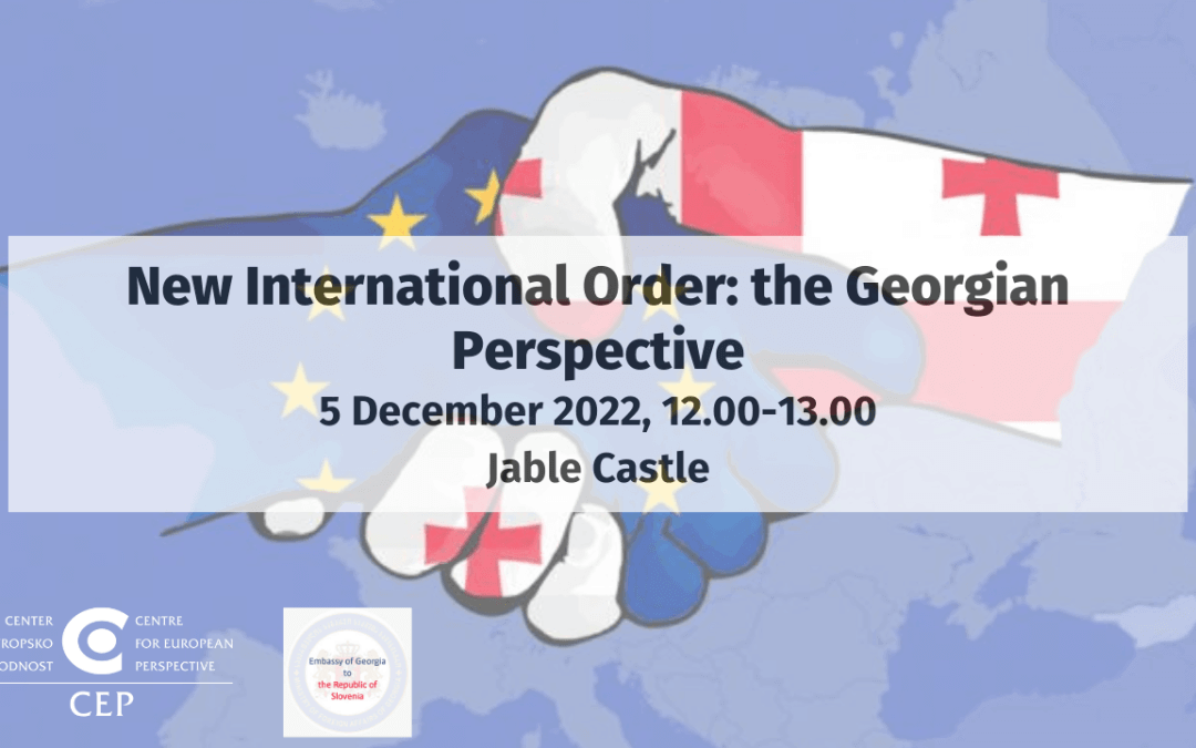 Invitation, 5 Dec – New International Order: the Georgian Perspective