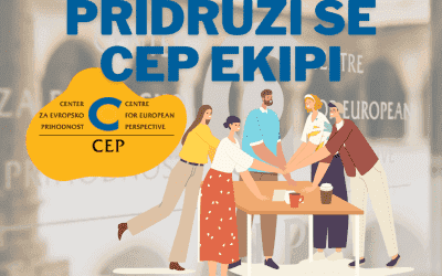 Razpis za delovno mesto v sklopu POTC