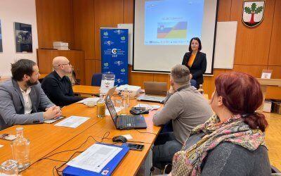 The second UA-SI mentorship visit to Hrastnik begins