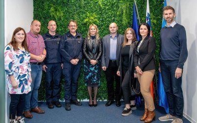 First UA-SI mentorship visit begins at the Municipality of Domžale