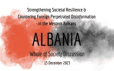 Countering Disinformation in the Western Balkans continues with the in-country visit to Albania