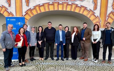 Mentorship visit to Idrija ends with a presentation of ambitious project plans