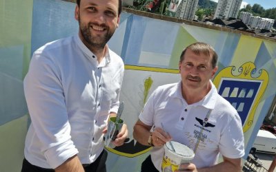 Signing of sister-cities agreement between Drohobych and Hrastnik