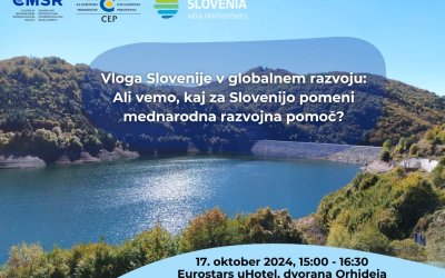 Panel Vloga Slovenije v globalnem razvoju