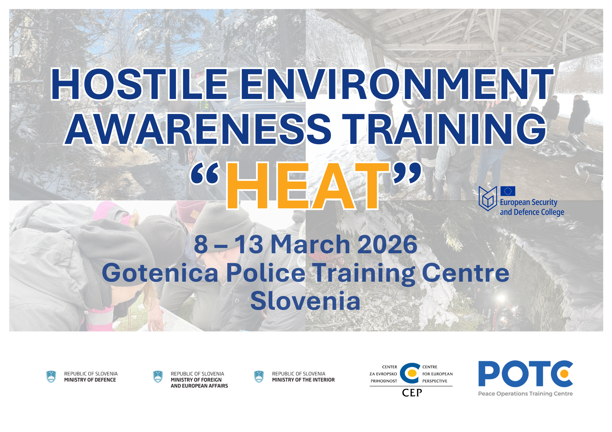 HEAT 2026 cover 2 slovenia climate security training 2025
