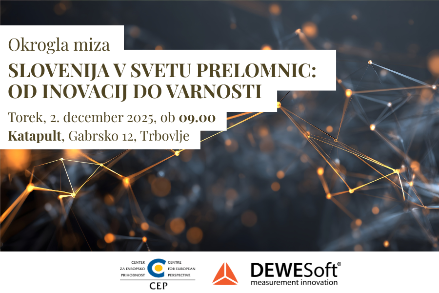 VABILO: Slovenija v svetu prelomnic: od inovacij do varnosti