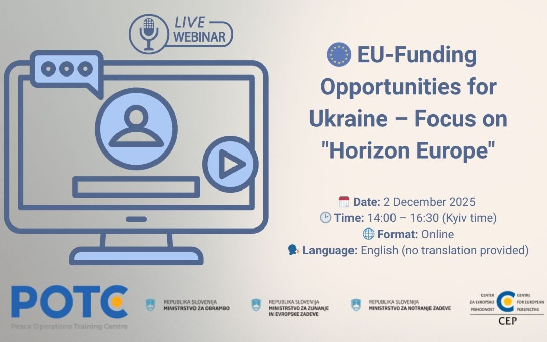Webinar on EU Funding