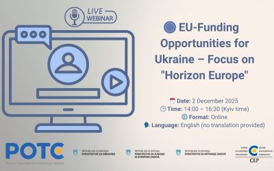 Webinar on EU Funding Opportunities for Ukraininan Disaster Risk Managament and Planning Personnel