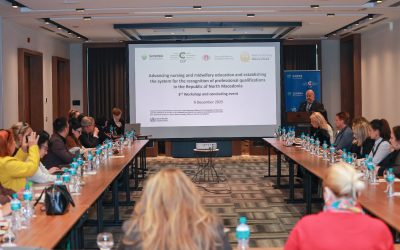Conclusion of the nursing and midwifery project in North Macedonia