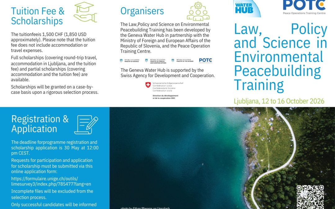 ENVIRONMENTAL PEACEBUILDING 2026