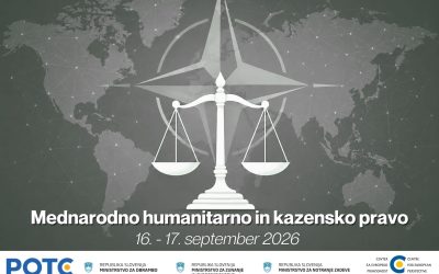 Septembrsko usposabljanje o mednarodnem humanitarnem in kazenskem pravu