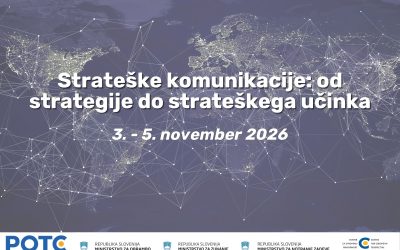Usposabljanje Strateške komunikacije: od strategije do strateškega učinka