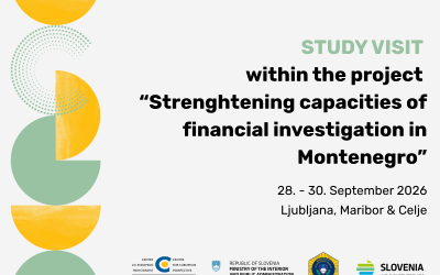 Strengthening Financial Investigations in Practice: Study Visit of a Montenegrin Delegation to Slovenia