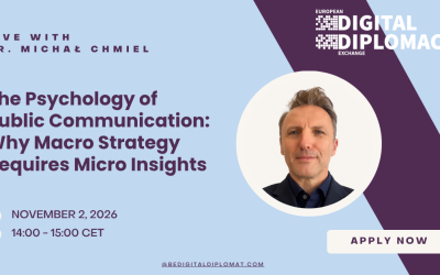 📢 You’re Invited! Join Our Next EDDE Virtual Lecture: Exploring the Psychology Behind Public Communication with Dr Michał Chmiel
